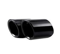 Tubo Escapes Para E90 E92 325 Punta Escape | 2006 2007 2008 2009 2010 Accesorios Tubo Escape Silenciador Negro Titanio 1 Par