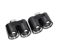 Tubo Escapes Para Serie 3 Punta Escape | Para G20 G21 320i 330i 330e 330d Punta Escape Coche Fibra Carbono 2 Piezas