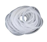 Tubo Espiral for Cable, Cable Espiral, 15 Metros, Tubo Protector Espiral Blanco, diámetro Exterior de 6 mm, Organizador de Cables, Banda Espiral for gestión de Cables.