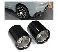 Tubo Extremo Escape 2 Piezas De Embellecedor De Tubo De Escape Para BMW X2 F39 16d 18d 18dX 18i 20d 20dX 20i 20iX 25dX 25i 25iX 28iX