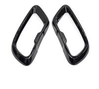 Tubo Extremo Escape Automóvil Para 2019-2024 Para X5 G05 X6 G06 X7 G07 Tubo De Escape Silenciador Moldura Portón Trasero Boquilla Externa Acero Inoxidable(Black A)