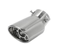 Tubo Extremo Escape Para 335d M1 M-Zero M6 640i 640d E46 E90 F09 Serie F 1 2 3 4 Silenciador De Escape Redondo Acero Inoxidable(C)