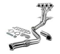 Tubo Extremo Escape Para Ford Para Focus 00-04 Zetec ZX3/ZX5 2.0L 4-1 Colector De Escape De Tubo Largo Tubo De Escape Tubo Bajada Colector Automóvil