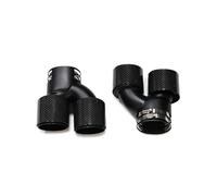 Tubo Extremo Escape Para M340i G20 G21 G22 G23 M440i G42 M240i Tubo De Escape Automóvil Silenciador Cuatro Puntas Sistema(Carbon Fiber F)