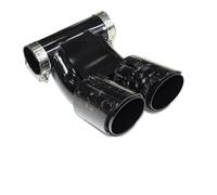 Tubo Extremo Escape Silenciador Para Cayman Para Boxster 987 981 718 Mejora Del Tubo De Escape, Boquilla De Fibra De Carbono(F 16-24)