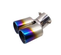 Tubo Extremo Silenciador Punta Escape Acero Inoxidable Para Suzuki Para S-cross Para Scross SX4 2017 2018 2019 2020 Garganta Cola Coche(1 piece 8)