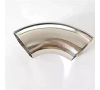 Tubo Extremo Tubo Escape Automóvil Silenciador Soldado Con Soldadura A Tope 1,5" Espesor 51Mm 63Mm 76Mm Diámetro Exterior Curva 90 Grados Tubo Escape Coche(1pca 51mm)