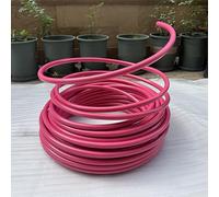 Tubo flexible alambre floral Tubo De Peinado De Aluminio De PVC, Tubo De Moldeado De Flexible De 20mm Para Arcos De Globos, Flores Artificiales, Cosplay(Pink,Length 50m(164ft))