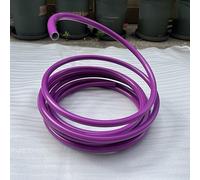 Tubo flexible alambre floral Tubo De Peinado De Aluminio De PVC, Tubo De Moldeado De Flexible De 20mm Para Arcos De Globos, Flores Artificiales, Cosplay(Purple,Length 20m(65.6ft))