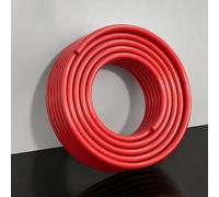 Tubo flexible alambre floral Tubo Flexible De PVC De 20mm Para Flores Falsas, Arcos De Globos, Manualidades, Decoración De Bodas, Suministros Para Fiestas(Red,Length 15m(49.2ft))