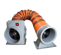 Tubo Flexible Conducto Para Ventilador Servicio, Manguera Flexible Industrial, Conductos Ventilación Alta Resistencia 3 5 10 M Soporte Acero, Conductos Plegables Fábricas(L 9.8ft/3m,ID 31in/800mm)