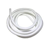 Tubo flexible corrugado de polietileno blanco, no dividido, 15 mm - 2 m