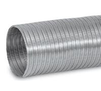 Tubo flexible de aluminio de 85 mm de aleación de tubo de salida resistente al calor