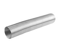 Tubo flexible de aluminio de la tubería de la aleación del tubo de la tubería de los 2.5m Manguera resistente al calor, Ø 130 milímetros (5.12")