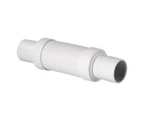 Tubo flexible de desagüe HÜPPE, conexión D 50 mm, longitud 400-1000 mm, serie neutra, 215482000