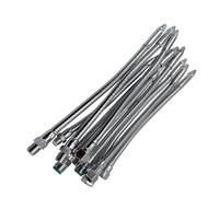 Tubo Flexible de Metal for refrigeración de aceite y agua, boquilla de pulverización de refrigeración de rosca de 300mm-700mm, cabeza redonda de 1/4, 3/8 y 1/2 for máquina CNC/millin(1/4 500mm)