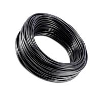 Tubo flexible de PE negro, Tubo de riego micro negro, línea goteo, manguera, longitudes múltiples, 5m-100m(5m(16ft))