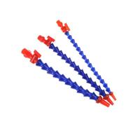 Tubo flexible de plástico con boquilla pulverizado Manguera de refrigerante de aceite de bambú for refrigeración por agua, de plástico, multicolor, varios tamaños, boquilla de 300 mm(A3)