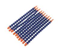 Tubo flexible de refrigerante, Manguera de refrigerante de aceite ajustable de 1/4" con boquilla redonda de plástico flexible for agua y aceite. 10 unidades.