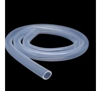 Tubo flexible de silicona 1 m/5 m longitud, diámetro interior 0,5, 2, 3, 4, 6, 7 y 8 mm, tubo capilar goma (5 x mm)(5Mx5X10MM)