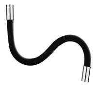 Tubo flexible de silicona para grifo de cocina, accesorio universal, manguera de extensión de grifo de agua de 360 grados, color negro, 50 cm