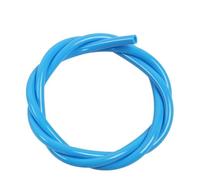 Tubo Flexible de silicona resistente al agua, tubo suave de goma duradera, ID de 5-3mm for fontanería y arquitectura, 1 Uds.(Blue,1meterx2mmx4mm)