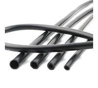 Tubo flexible de silicona， Tubo de caucho silicona negro, varios tamaños, paquete línea bomba aire 112 piezas(18mmx20mm 5M)