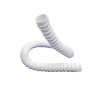 Tubo flexible del ventilador de humo 50m m 75 milímetros for soldar los brazos soldadura extractor con la capilla redonda cuadrada(White Round hood,160cm,DIA.50mm)