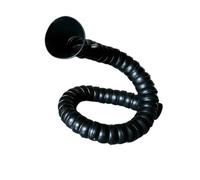 Tubo flexible del ventilador de humo 50m m 75 milímetros for soldar los brazos soldadura extractor con la capilla redonda cuadrada(Black Round hood,120cm,DIA.50mm)