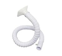 Tubo flexible del ventilador de humo 50m m 75 milímetros for soldar los brazos soldadura extractor con la capilla redonda cuadrada(White Square hood,80cm,DIA.75 mm)