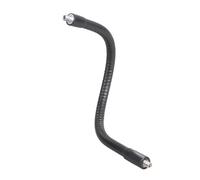 Tubo flexible flexible de cuello de cisne con conectores de rosca macho de 1/4 pulgadas para micrófonos de cámara, accesorios de soporte de luz, adaptadores de fotografía de metal resistentes