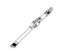 Tubo flexible gris aspirador SS-2230002454, SS-2230002883 Rowenta