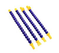 Tubo flexible para refrigerante Manguera flexible de refrigerante aceite agua plástico BSP 1/4,1/2,3/8 pulgadas for torno CNC(Flat-300mm,1/4")