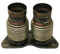 Tubo flexible para reparación de tubo catalizador N43 delantero apto para BMW E81 E87 E88 E90 E91 E92 E93