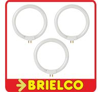 TUBO FLUORESCENTE 12W CIRCULAR 12CM PARA LAMPARA DE SOBREMESA LUPA 3 UDS BD1606