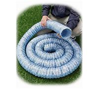 Tubo francés de 80 mm de calibre, conducto de infiltración, manguera subterránea adaptable, evacuación sin excavación para vías carreteras(1700 cm)