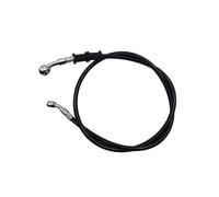 Tubo freno moto Cable Trenzado Universal Para Manguera De Freno Hidráulico De 10 Mm Con Conexión Banjo 400 Mm - 1400 Mm Para Línea De Aceite De ATV Latiguillo Freno(1000 MM)