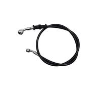Tubo freno moto Cable Trenzado Universal Para Manguera De Freno Hidráulico De 10 Mm Con Conexión Banjo 400 Mm - 1400 Mm Para Línea De Aceite De ATV Latiguillo Freno(900 MM)