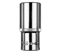 Tubo hexagonal largo 3/8", 22 mm