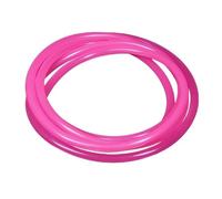 Tubo hueco de alta resistencia de silicona rosa de 1 pieza: tubo suave de goma flexible for una fácil instalación y transporte(10metersx4mmx6mm)