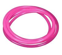 Tubo hueco de silicona rosa de alta resistencia - Tubo de goma flexible (diámetro interior de 2 a 8 mm) for diversas aplicaciones(5metersx6mmx8mm)