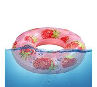 Tubo inflable, juguetes inflables con forma de fruta | Donut hinchable para niños - para en la piscina, vacaciones en la playa, lago, río, jardín exterior