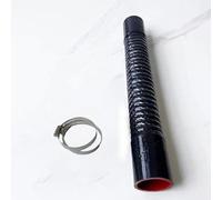 Tubo Intercooler De Manguera De Silicona Para Alta Presión-NEGRO-400mm-ID35mm
