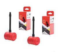 Tubo interior de bicicleta, 2 piezas de 20 pulgadas para TPU para válvula Presta de 45/65 mm, ultraligero 22G-44G, ligero, portátil, juego de 2 piezas