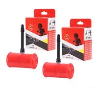 Tubo interior de bicicleta, 2 piezas de 20 pulgadas para TPU para válvula Presta de 45/65 mm, ultraligero 22G-44G, ligero, portátil, juego de 2 piezas