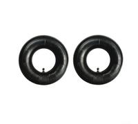 Tubo interior de goma resistente 4.10/3.50-4 para carrito de golf, carrito de césped, con válvula doblada Av y diseño de pared gruesa para ruedas de 4 pulgadas (2 piezas)