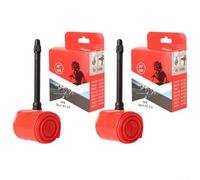 Tubo interior para bicicleta de 66 cm, paquete de 2 unidades para TPU ultraligero de 43/56 g para válvula Presta de 45 mm, tubos interiores portátiles resistentes al desgaste de montaña