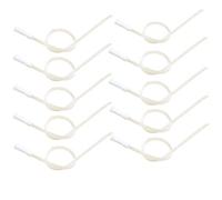 Tubo intestinal de un solo 30 cm,10 unidades de entrada,punta redonda y bordes redondeados,diámetro de 5,3 mm,tamaño universal para cualquier irrigador y juego de encogimiento,flexible,10 unidades