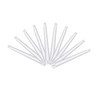 Tubo intestinal de un solo 9,5 cm, 10 unidades de entrada, punta redonda y bordes redondeados, longitud de 9,5 cm, diámetro de 8 mm, tamaño universal para cualquier irrigador y juego de encogimiento,
