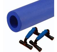 Tubo Isolante in Schiuma Colorato, Rivestimento Tubi Isolante, Tubo in Schiuma Isolante per Supporti Chitarra, Maniglia Macchina Esercizio e Tubi Acquisto Trampolino(Azul,15mm*6mm*1m)